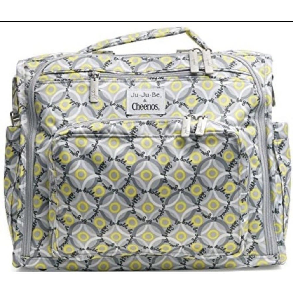 Ju Ju Be Diaper Bag Unisex Cheerios Limited Edition New with Tags Cute‎ Spacious - Picture 3 of 10